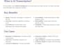 translate or transcribe audio and text